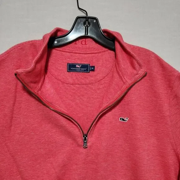 Vineyard Vines Men’s XL Saltwater 1/4 Zip Performance Golf Pullover - Picture 2 of 9